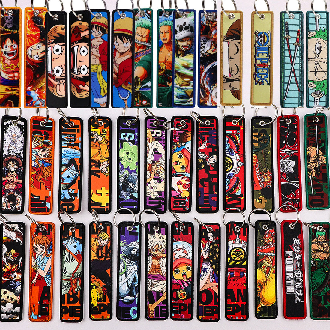 Woven Fabric Keychain | Pirate Crew Collection | 34 Styles