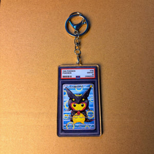 Mini Graded-Slab Card Keychain | Acrylic Collector Slab | 70 Styles