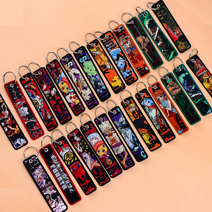 Woven Fabric Keychain | Pirate Crew Collection | 34 Styles