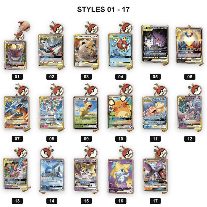 Acrylic Card Keychain | Monster Card Series Vol.3 | 50 Styles