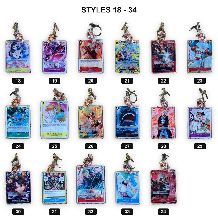 Acrylic Card Keychain | Pirate Card Series Vol.1 | 50 Styles