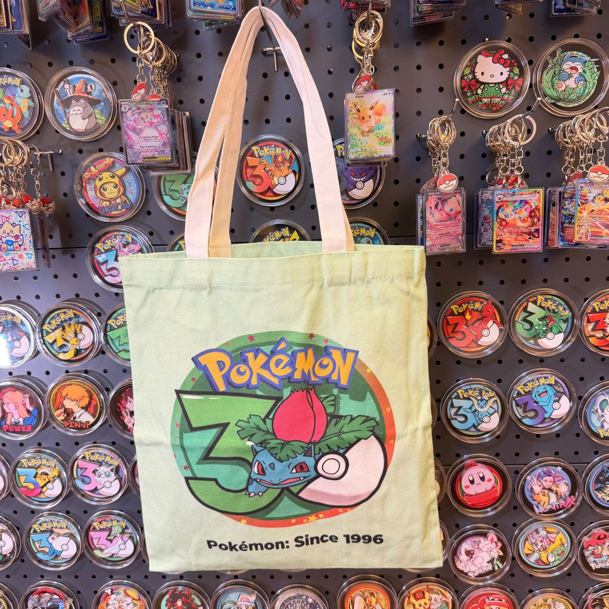 Pikachu 30th Anniversary Canvas Tote Bag | Pokémon Print | 42 Styles - Style 38
