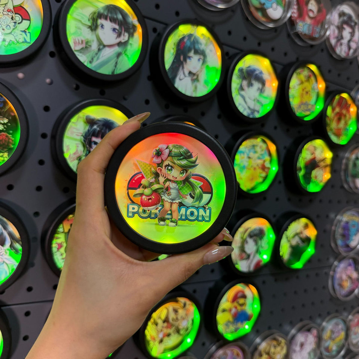 LED Marquee Glow 3D Fridge Magnet | Anime Scene Frames | 23 Styles - Style 21