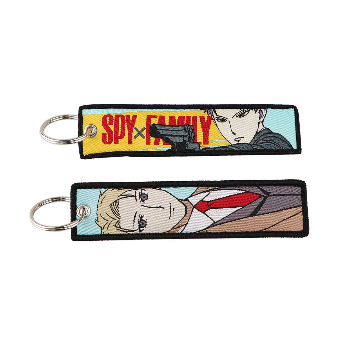 Woven Fabric Keychain | Spy & Mecha Collection | 11 Styles - Style 03