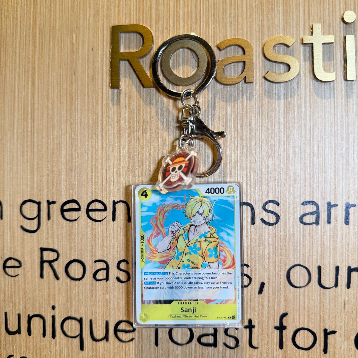 Acrylic Card Keychain | Pirate Card Series Vol.1 | 50 Styles - Style 04