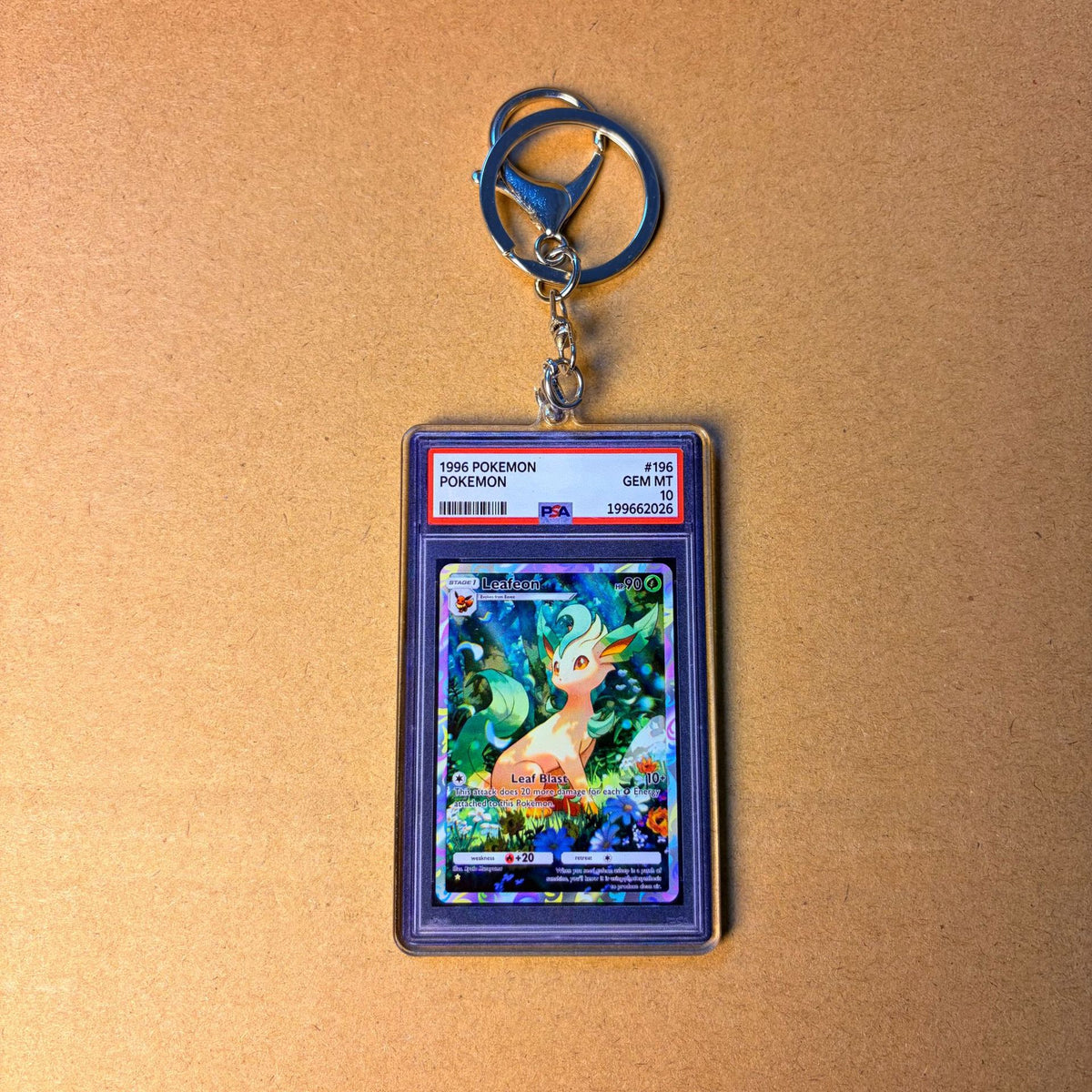 Mini Graded-Slab Card Keychain | Acrylic Collector Slab | 70 Styles - Style 30