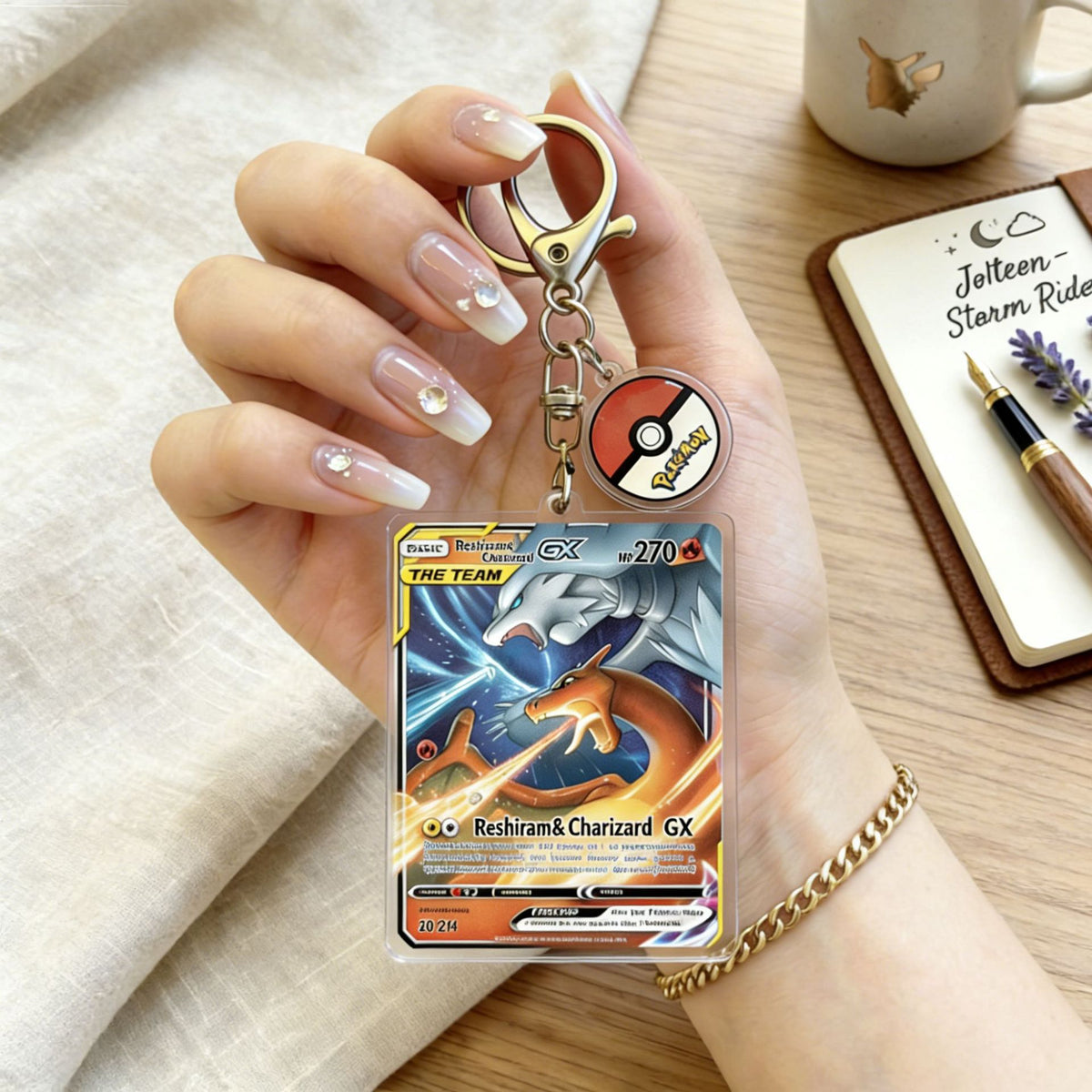 Acrylic Card Keychain | Monster Card Series Vol.3 | 50 Styles - Style 07