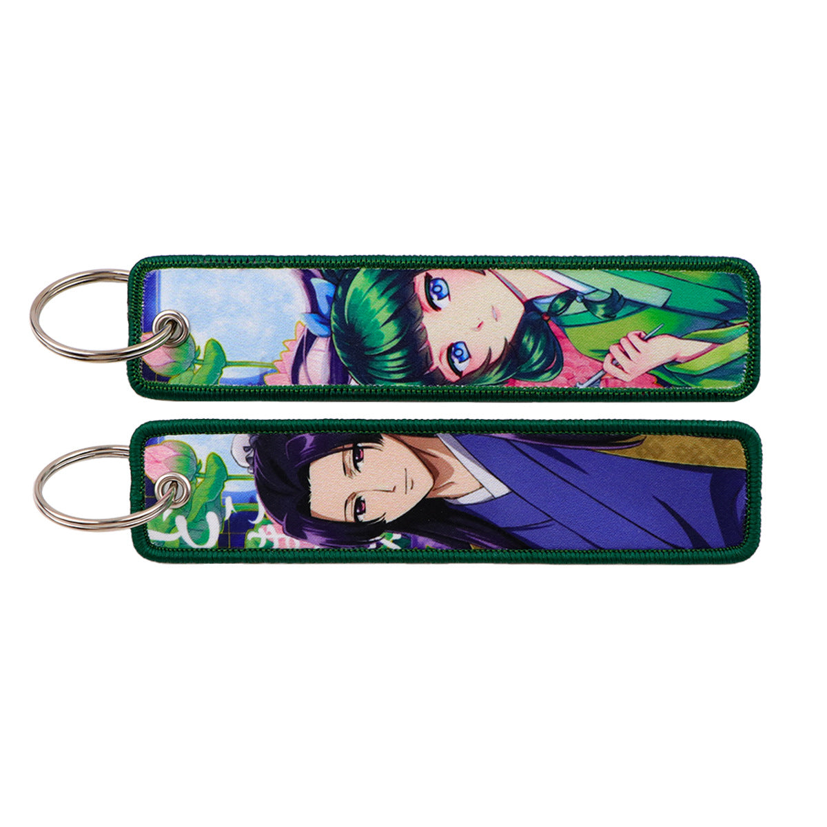 Woven Fabric Keychain | Apothecary Girl Collection | 4 Styles - Style 01