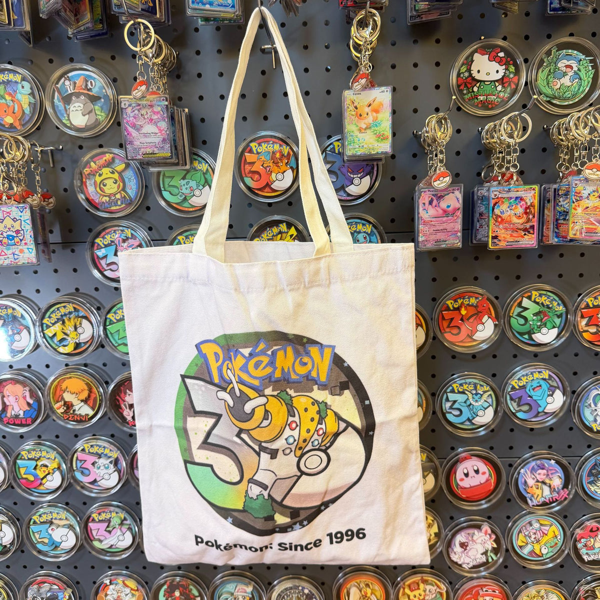 Pikachu 30th Anniversary Canvas Tote Bag | Pokémon Print | 42 Styles - Style 32