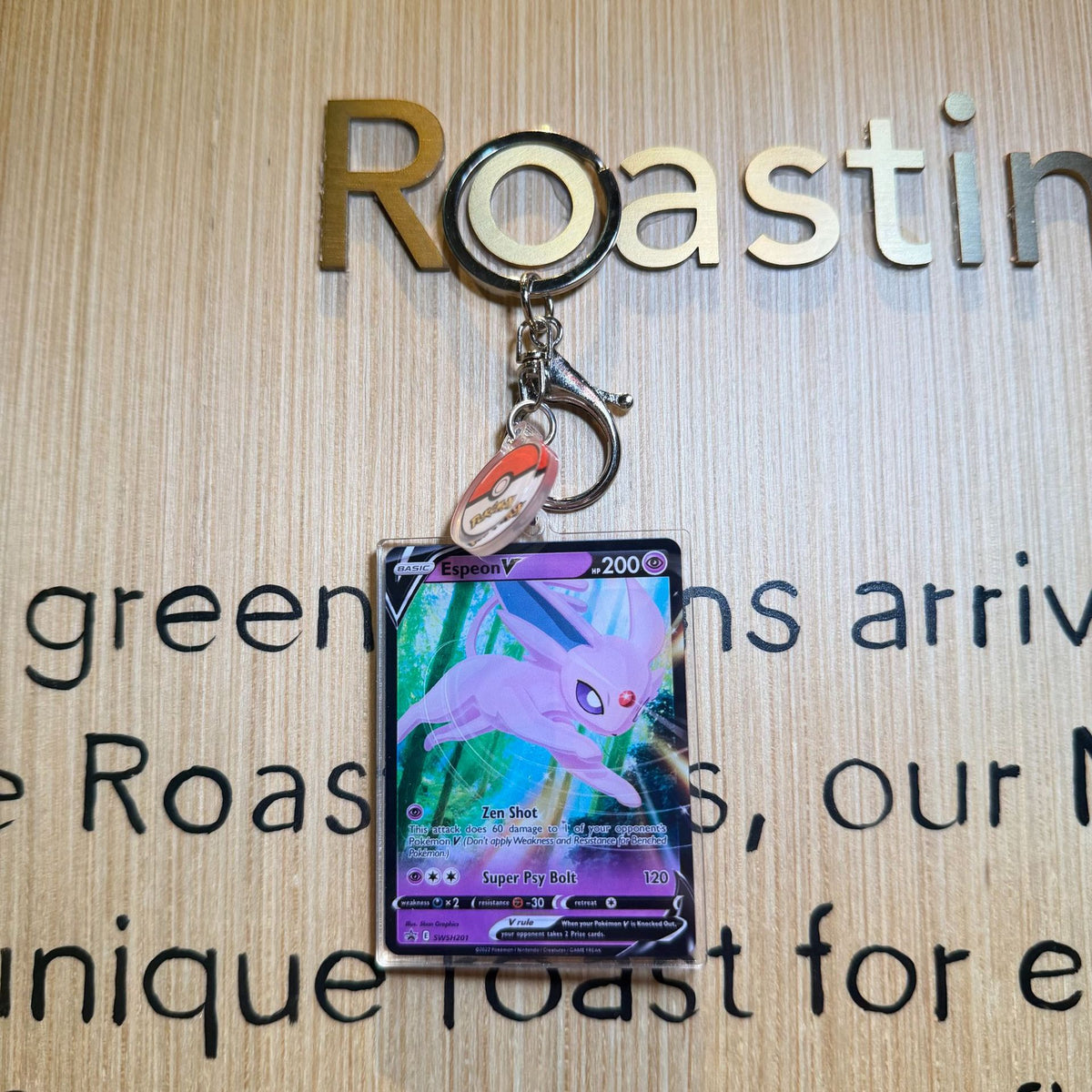 Double-Sided Acrylic Card Keychain | Monster Card Series | 49 Styles - Style 34