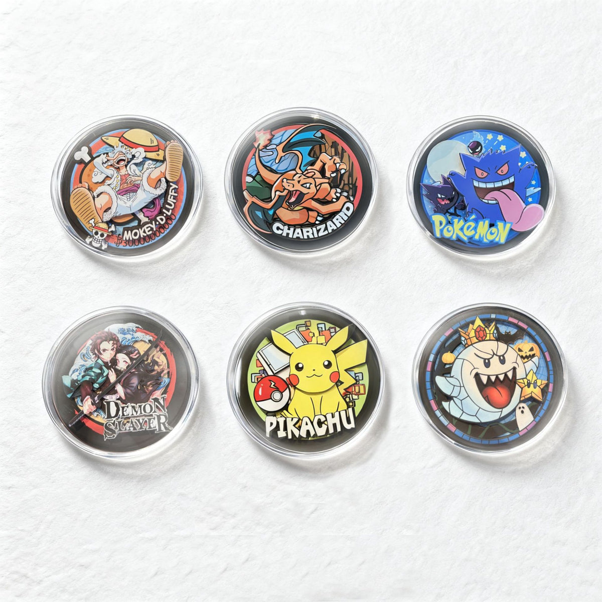 3D Layered Paper-Cut Fridge Magnet | Demon Hunter Collection | 14 Styles
