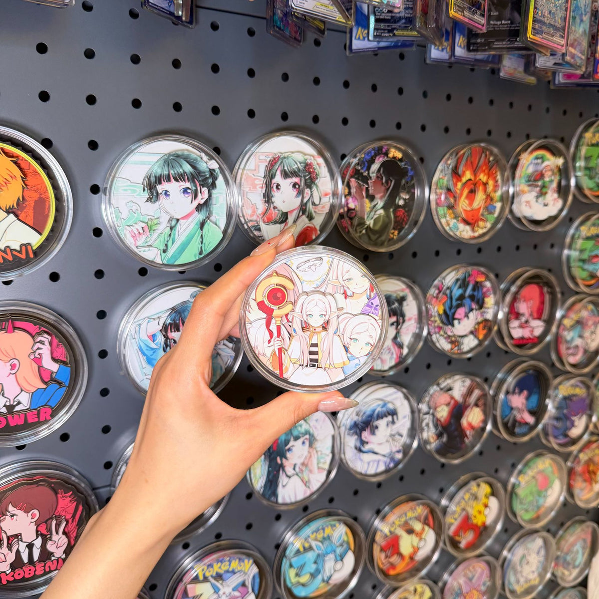 3D Layered Paper-Cut Fridge Magnet | Apothecary Girl Collection | 9 Styles - Style 09