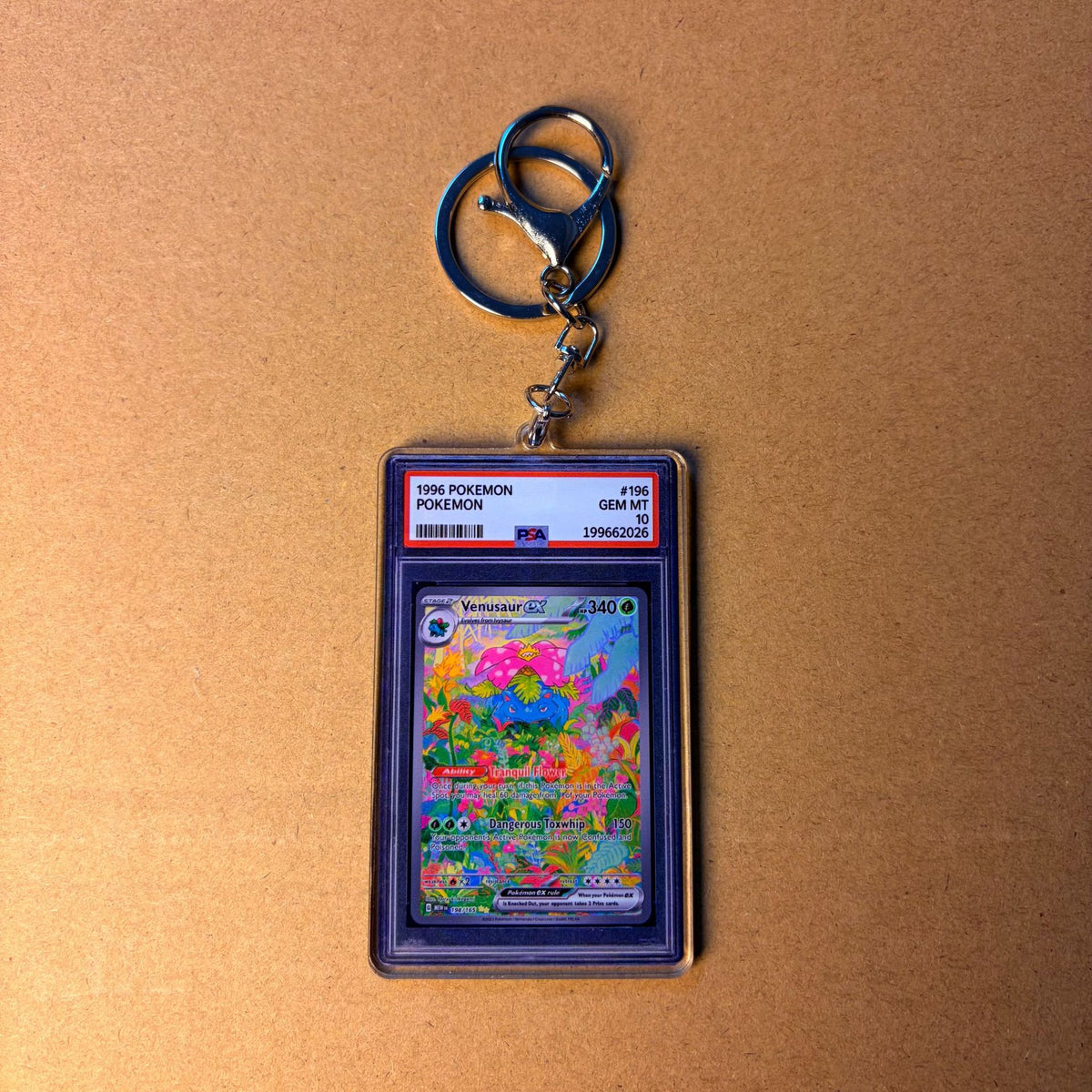 Mini Graded-Slab Card Keychain | Acrylic Collector Slab | 70 Styles - Style 69