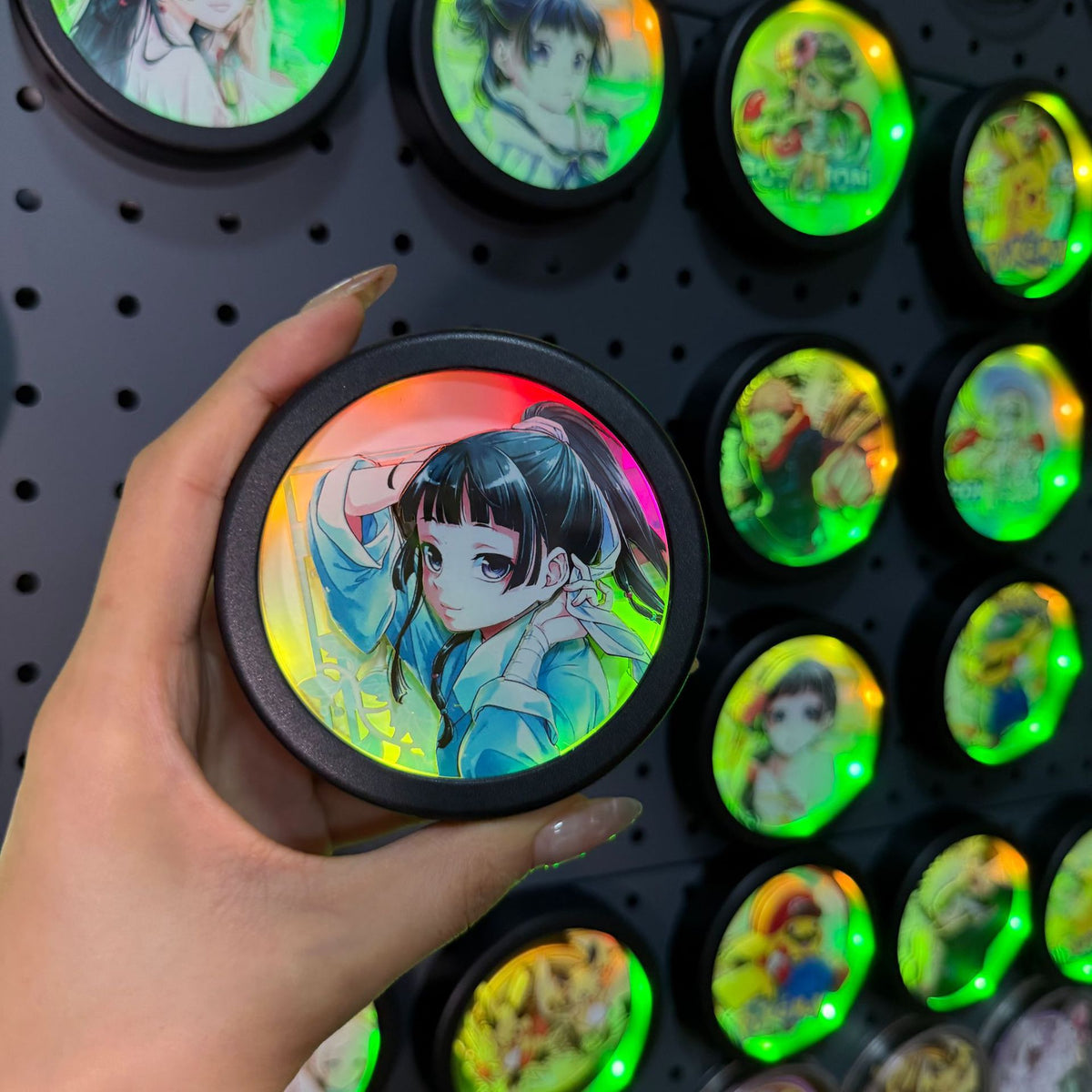 LED Marquee Glow 3D Fridge Magnet | Anime Scene Frames | 23 Styles - Style 09