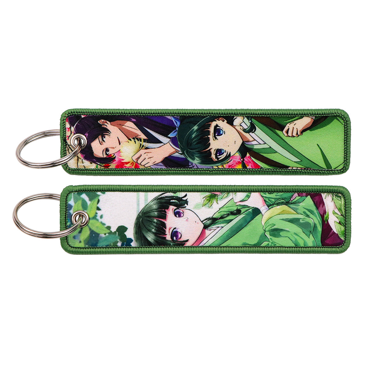 Woven Fabric Keychain | Apothecary Girl Collection | 4 Styles - Style 03