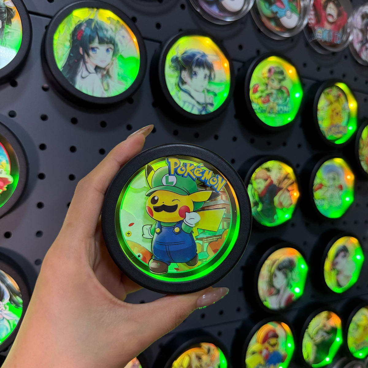 LED Marquee Glow 3D Fridge Magnet | Anime Scene Frames | 23 Styles - Style 12
