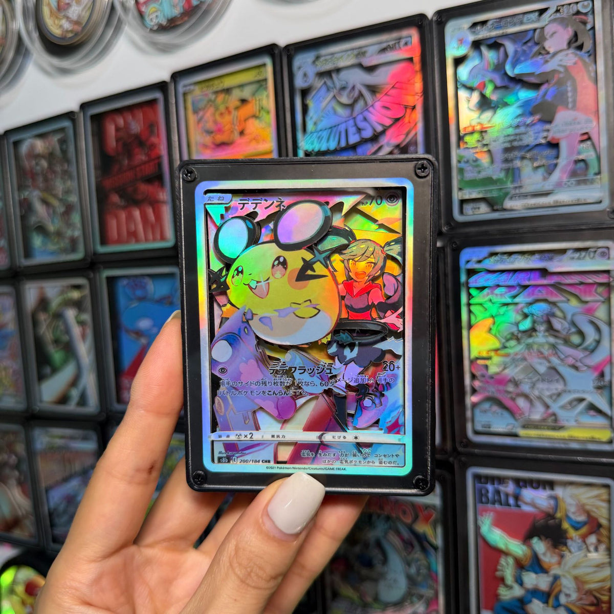 3D holographic paper-cut fridge magnet - Style 19