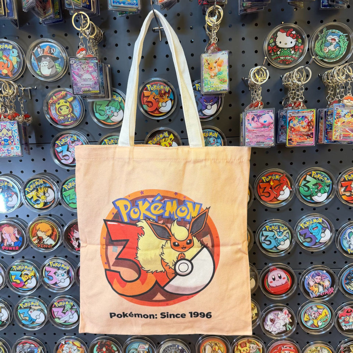 Pikachu 30th Anniversary Canvas Tote Bag | Pokémon Print | 42 Styles - Style 16
