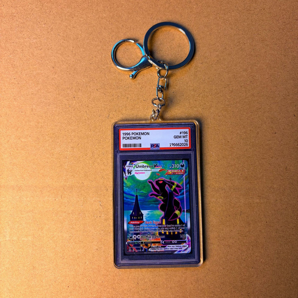 Mini Graded-Slab Card Keychain | Acrylic Collector Slab | 70 Styles - Style 58