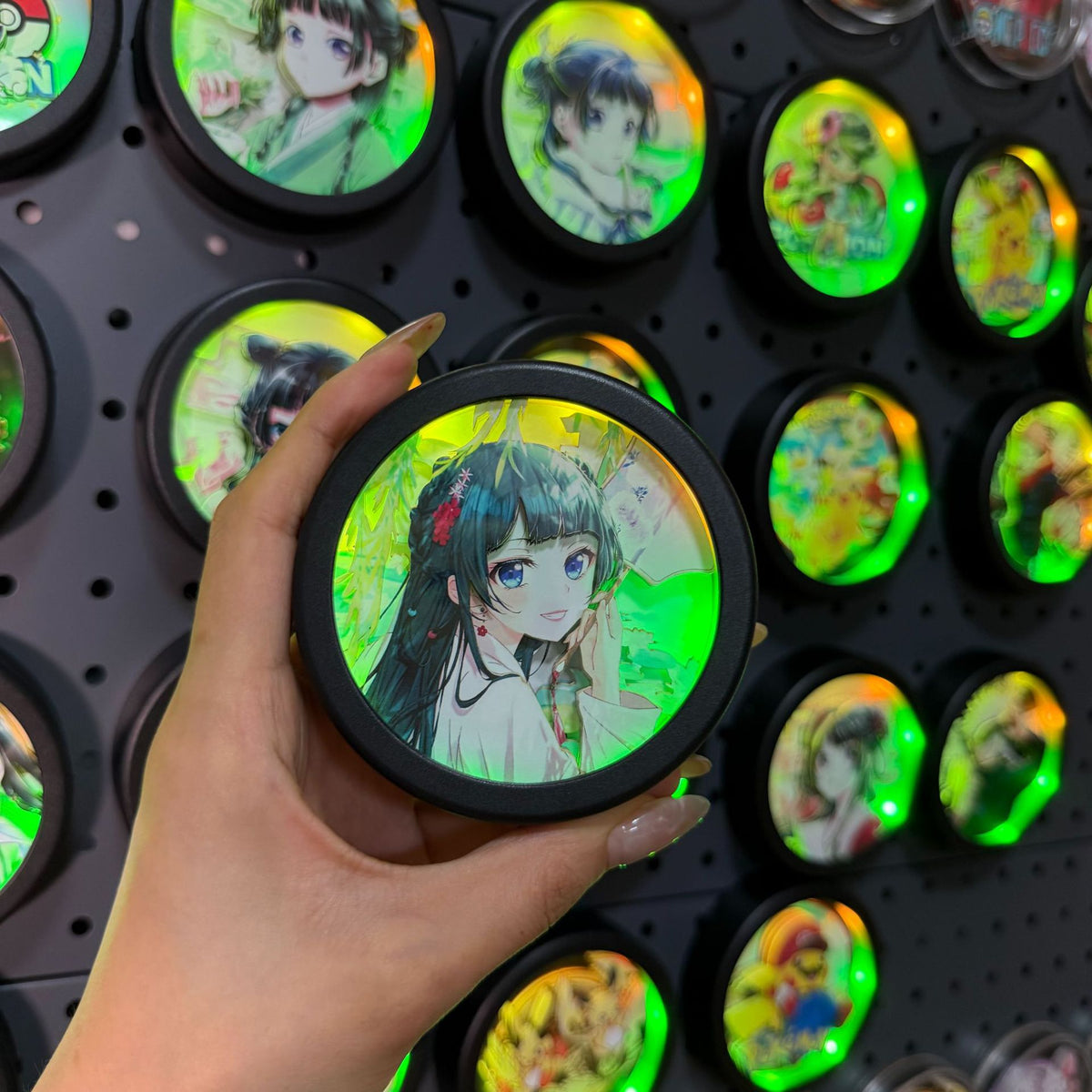 LED Marquee Glow 3D Fridge Magnet | Anime Scene Frames | 23 Styles - Style 19