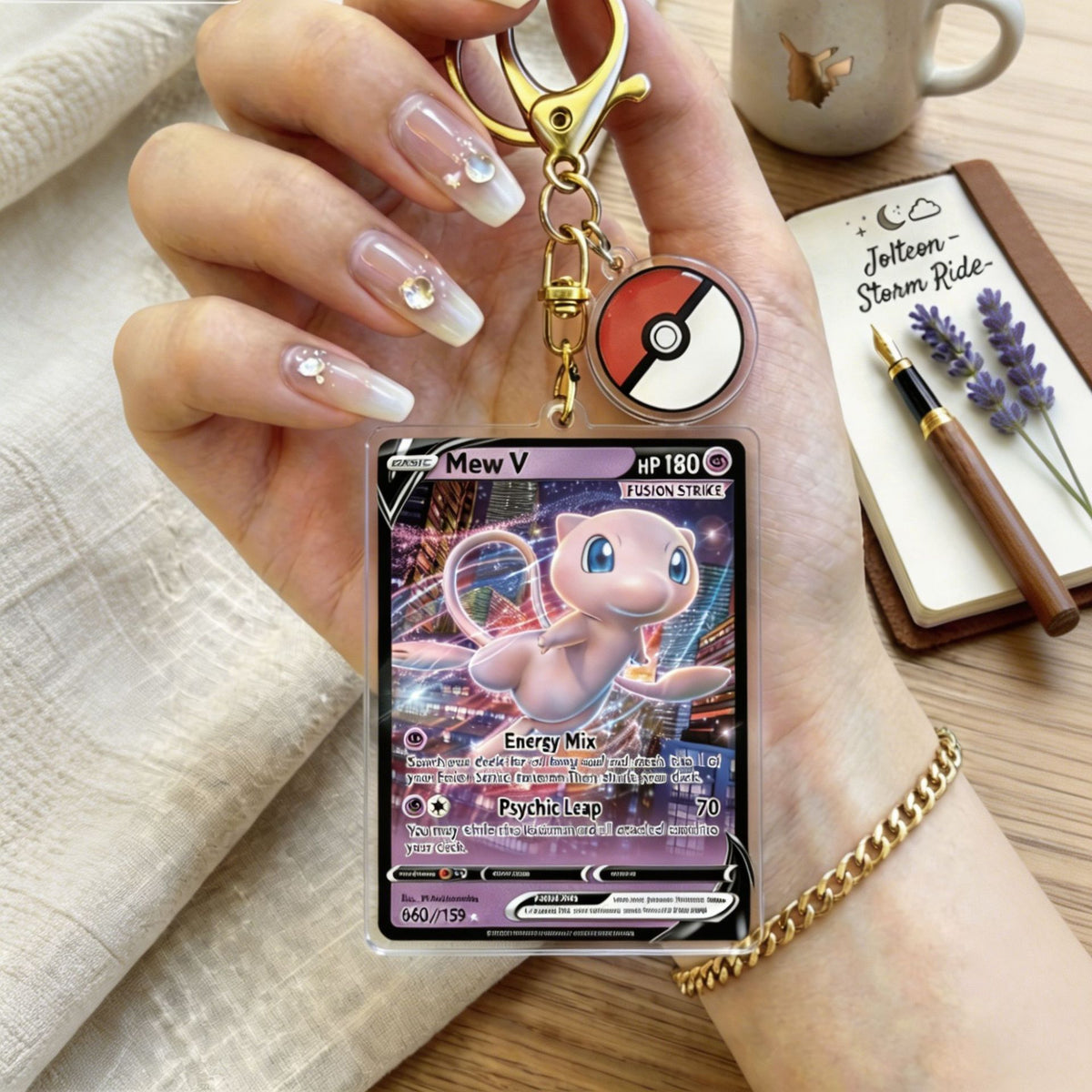 Acrylic Card Keychain | Monster Card Series Vol.3 | 50 Styles - Style 43