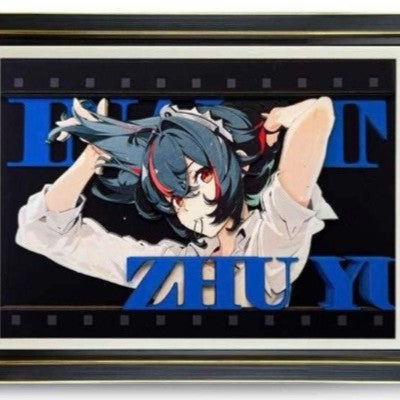 3D Paper Carving Art Print | Anime Wall Decor | 47 Designs - Style 33