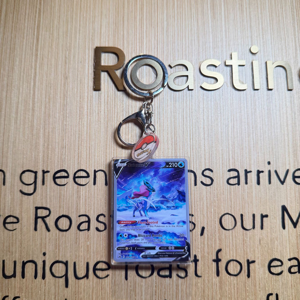 Double-Sided Acrylic Card Keychain | Monster Card Series | 49 Styles - Style 36