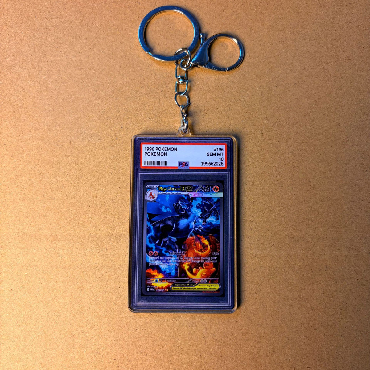 Mini Graded-Slab Card Keychain | Acrylic Collector Slab | 70 Styles - Style 20