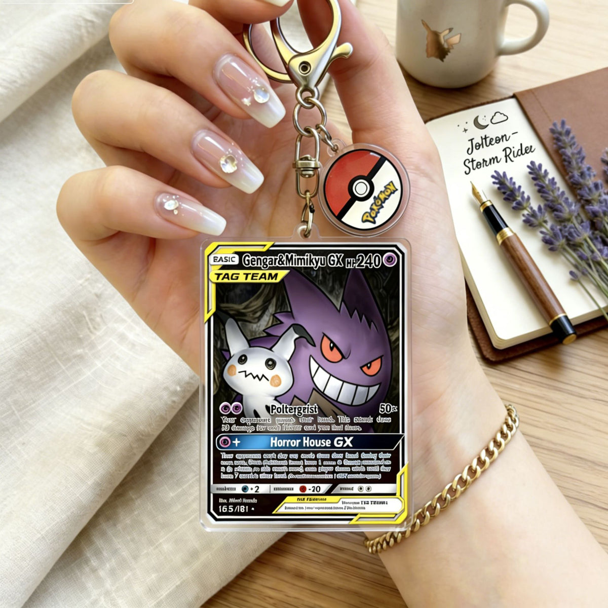 Acrylic Card Keychain | Monster Card Series Vol.3 | 50 Styles - Style 05