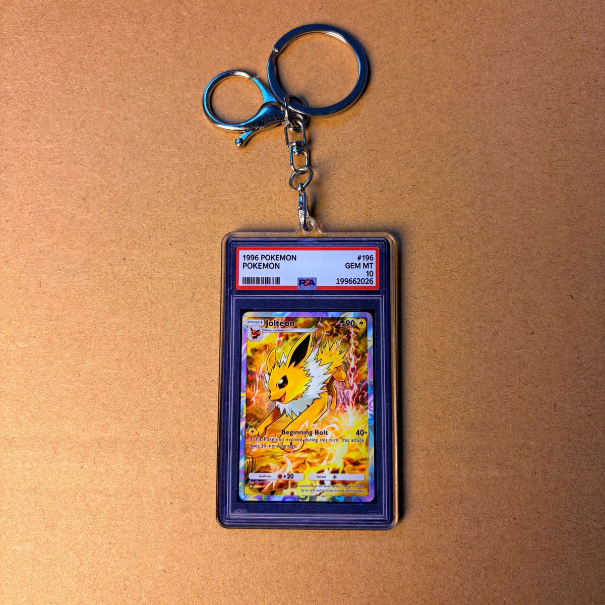 Mini Graded-Slab Card Keychain | Acrylic Collector Slab | 70 Styles - Style 23