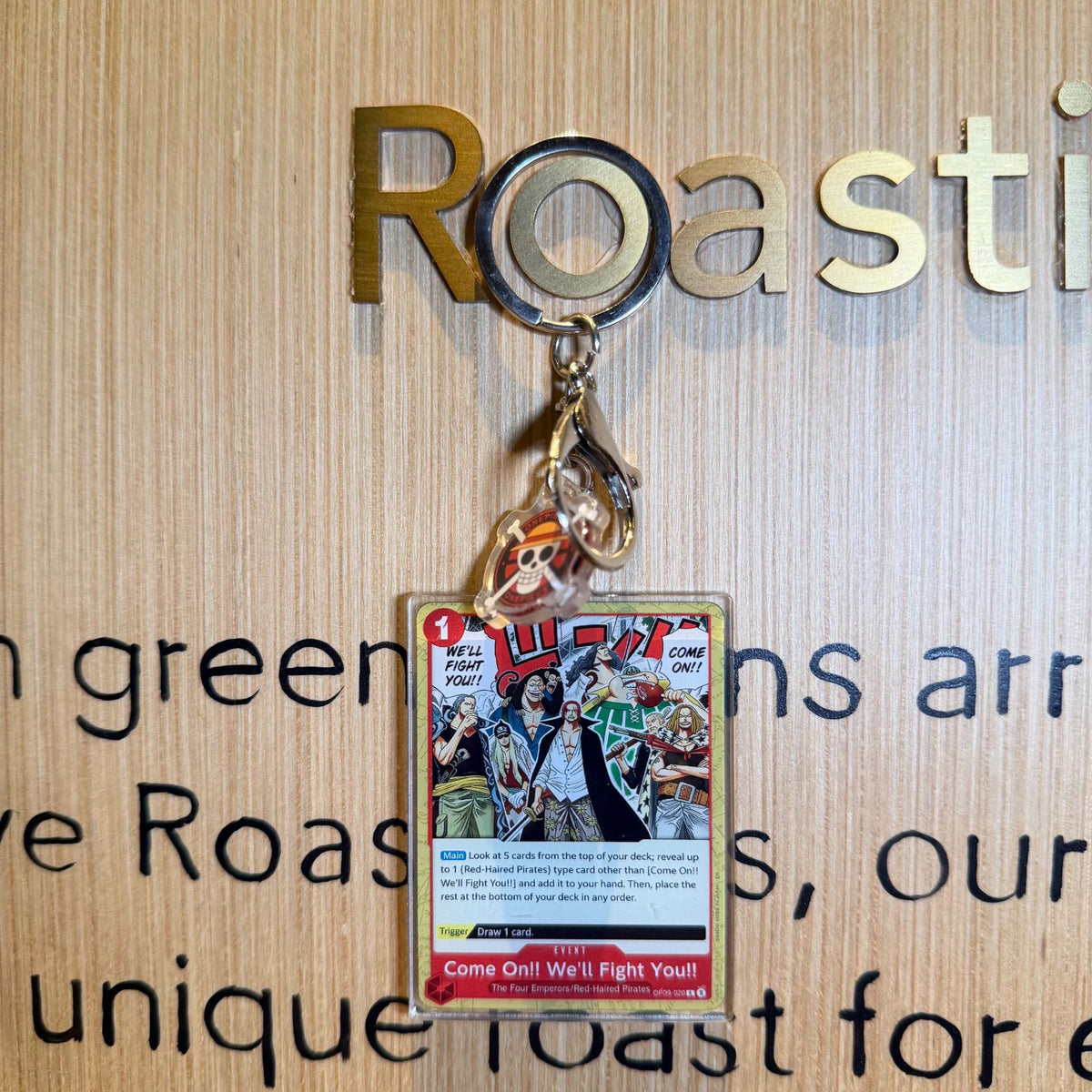 Double-Sided Acrylic Card Keychain | Pirate Card Series Vol.2 | 47 Styles - Style 34