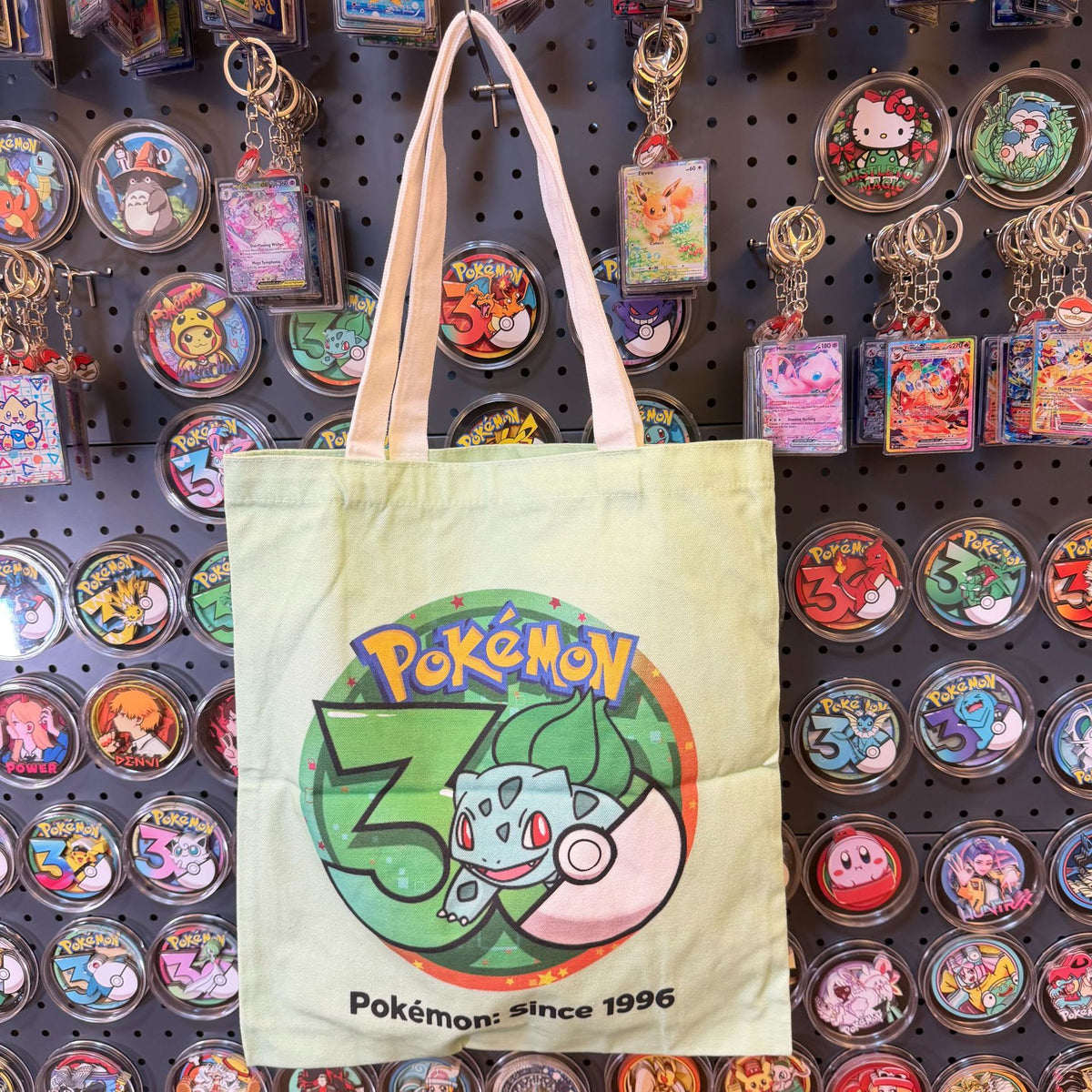 Pikachu 30th Anniversary Canvas Tote Bag | Pokémon Print | 42 Styles - Style 26