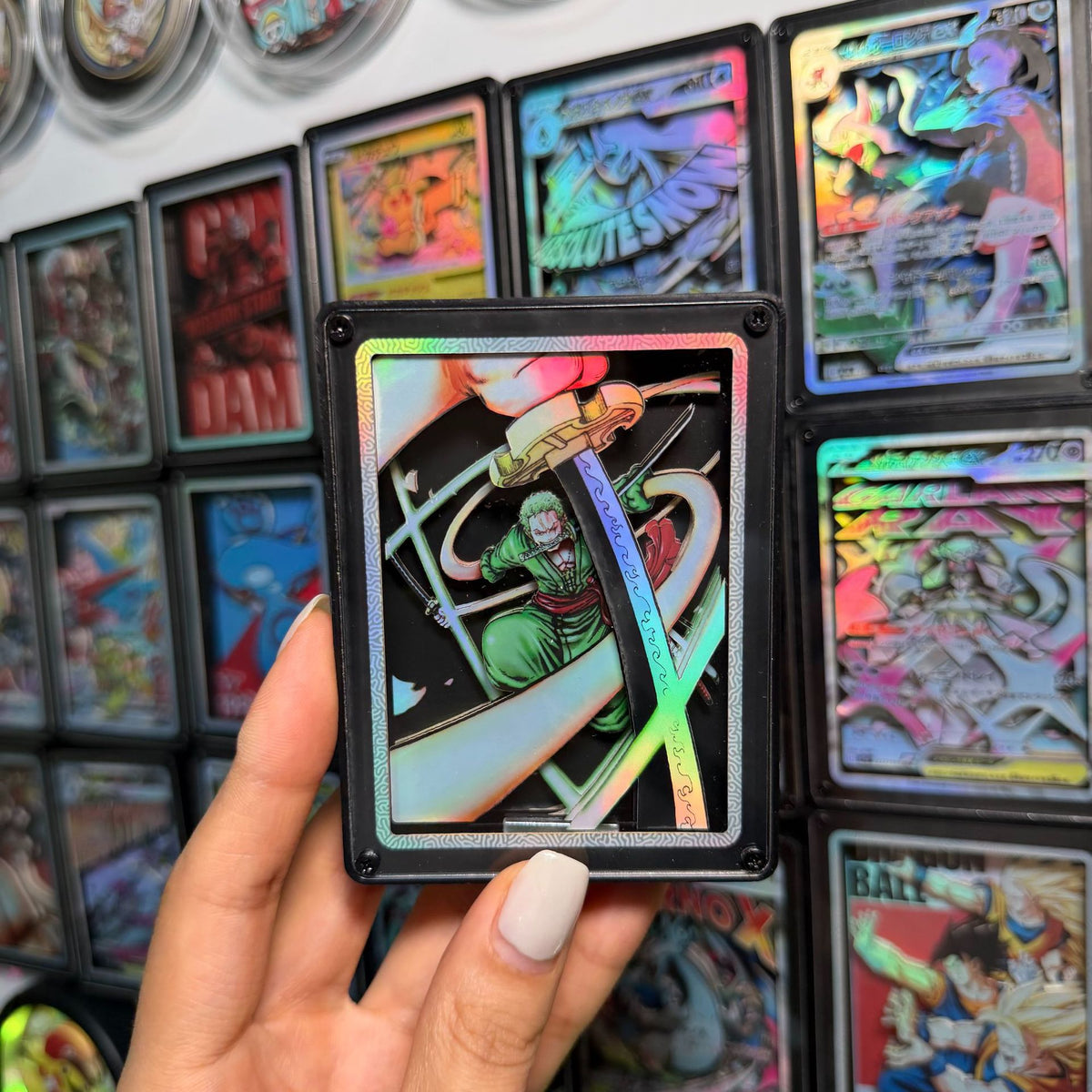 3D holographic paper-cut fridge magnet - Style 17
