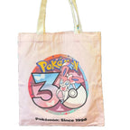 Pikachu 30th Anniversary Canvas Tote Bag | Pokémon Print | 42 Styles