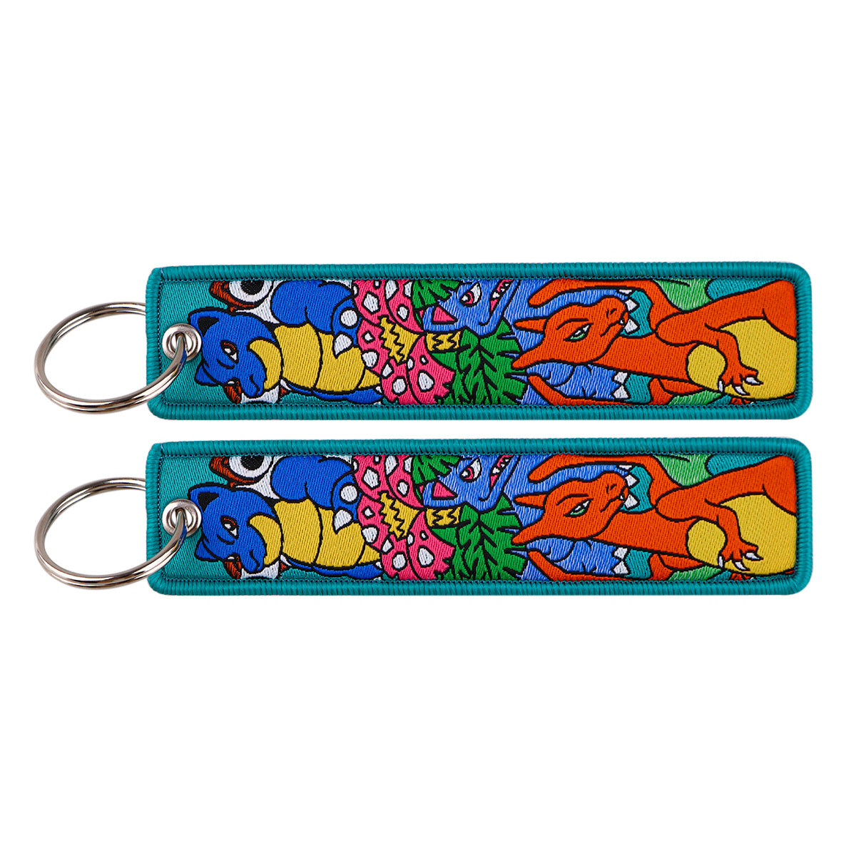 Woven Fabric Keychain | Creature Collection | 208 Styles - Style 044