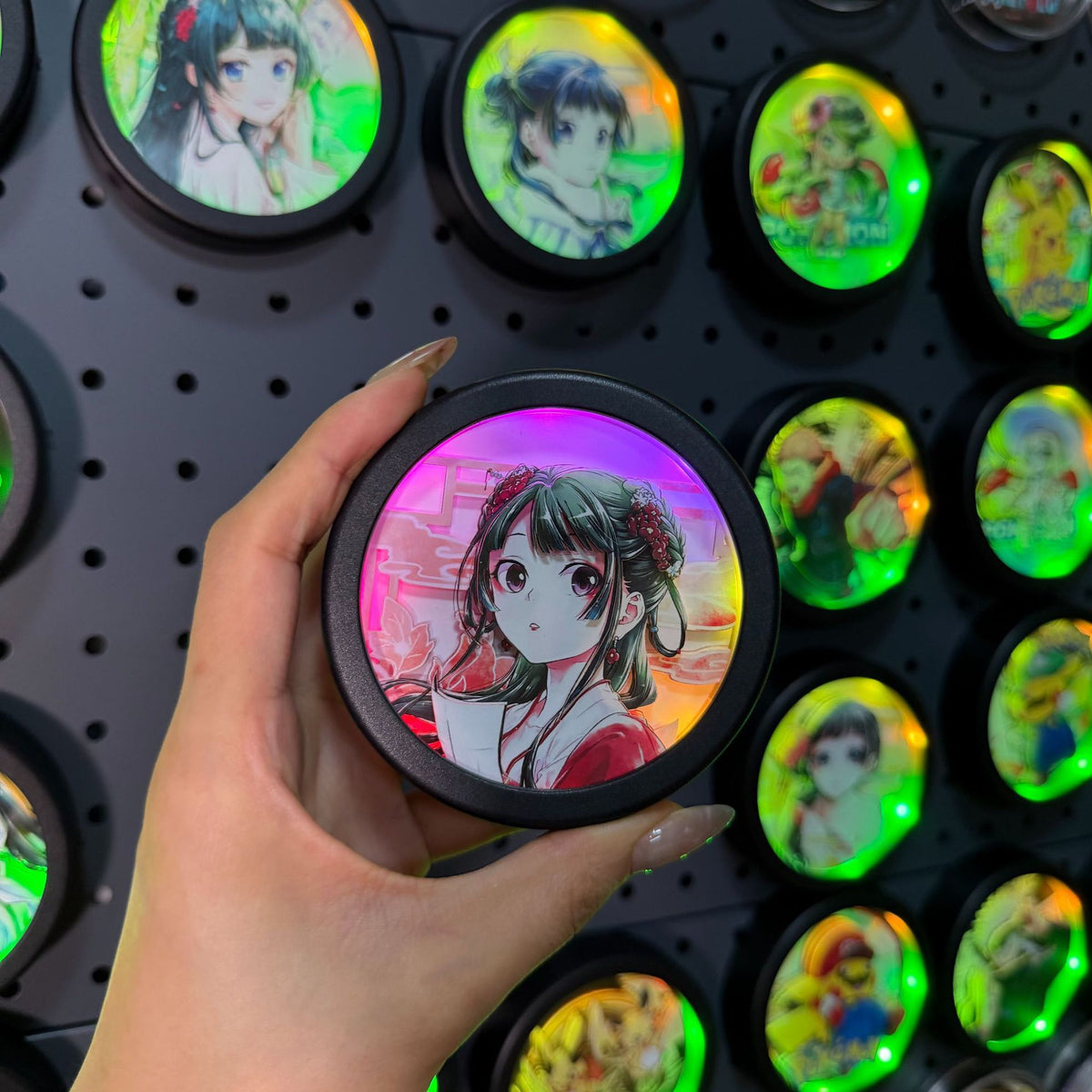 LED Marquee Glow 3D Fridge Magnet | Anime Scene Frames | 23 Styles - Style 10