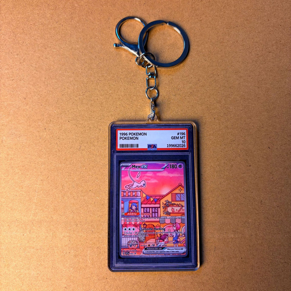 Mini Graded-Slab Card Keychain | Acrylic Collector Slab | 70 Styles - Style 47