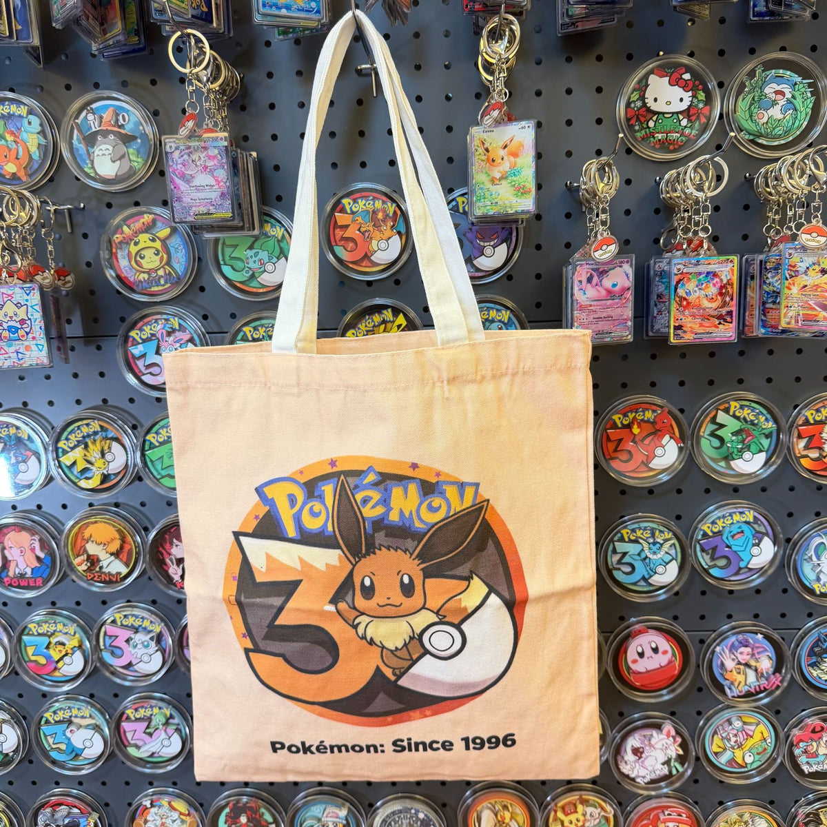 Pikachu 30th Anniversary Canvas Tote Bag | Pokémon Print | 42 Styles - Style 37