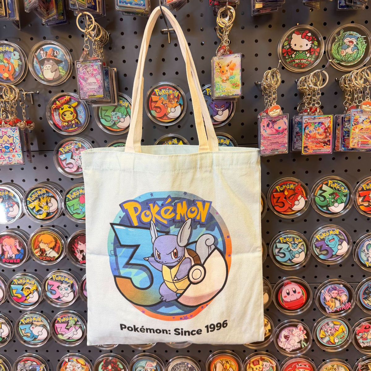 Pikachu 30th Anniversary Canvas Tote Bag | Pokémon Print | 42 Styles - Style 06