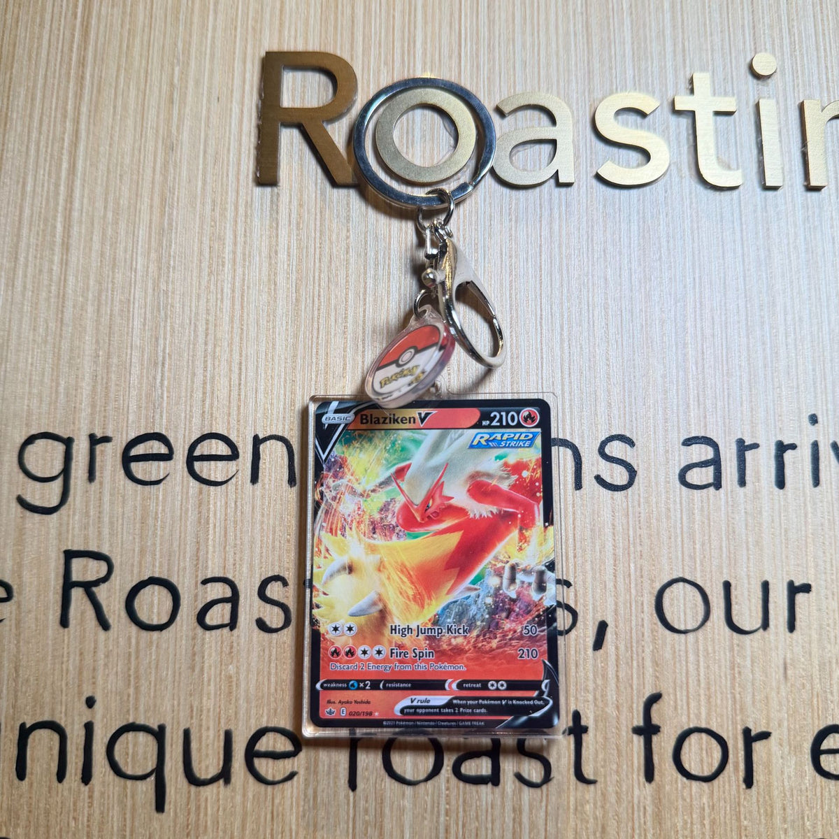 Double-Sided Acrylic Card Keychain | Monster Card Series | 49 Styles - Style 33