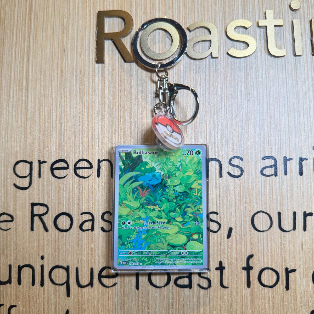 Double-Sided Acrylic Card Keychain | Monster Card Series | 49 Styles - Style 28