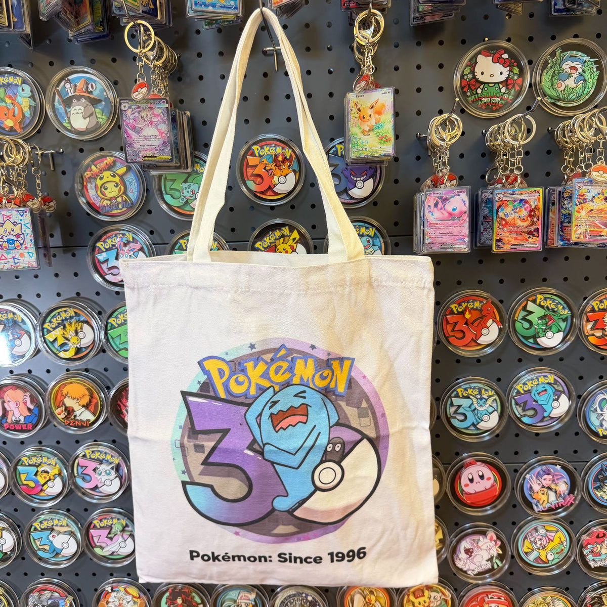 Pikachu 30th Anniversary Canvas Tote Bag | Pokémon Print | 42 Styles - Style 15
