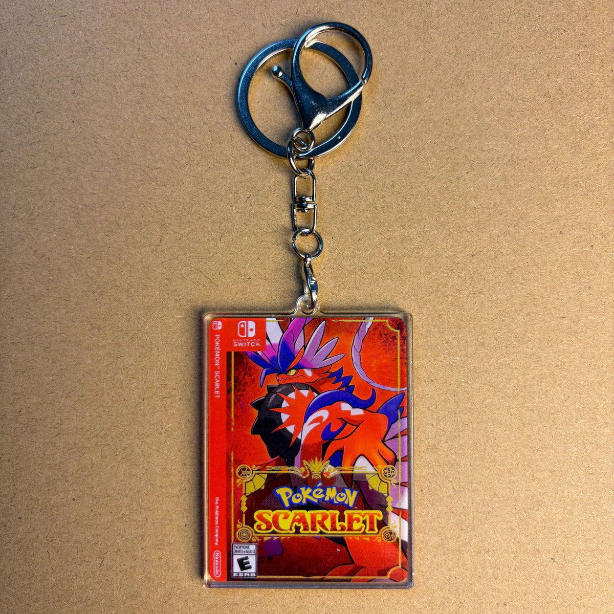 Double-Sided Acrylic Card Keychain | HD Print | 41 Styles - Style 04