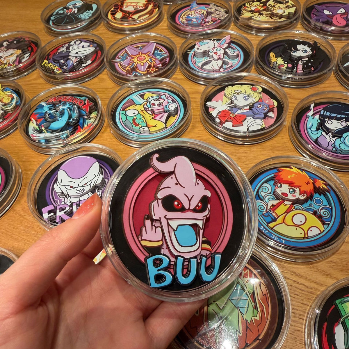 3D Layered Paper-Cut Fridge Magnet | Super Warriors Collection | 5 Styles