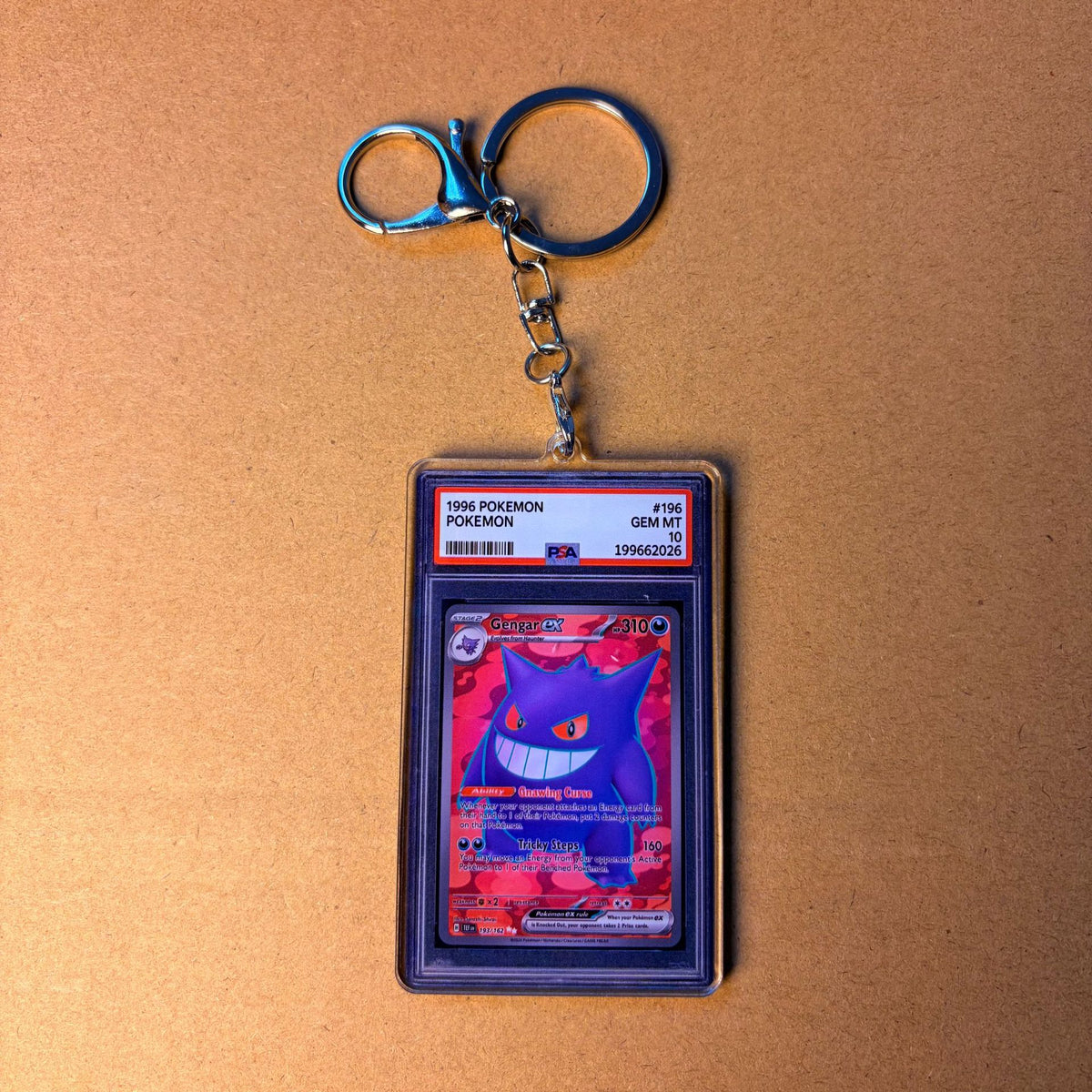 Mini Graded-Slab Card Keychain | Acrylic Collector Slab | 70 Styles - Style 13