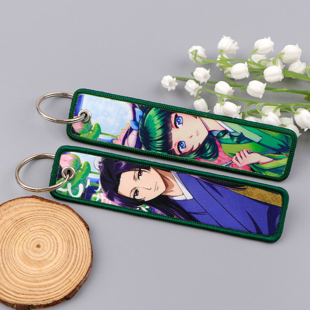 Woven Fabric Keychain | Apothecary Girl Collection | 4 Styles