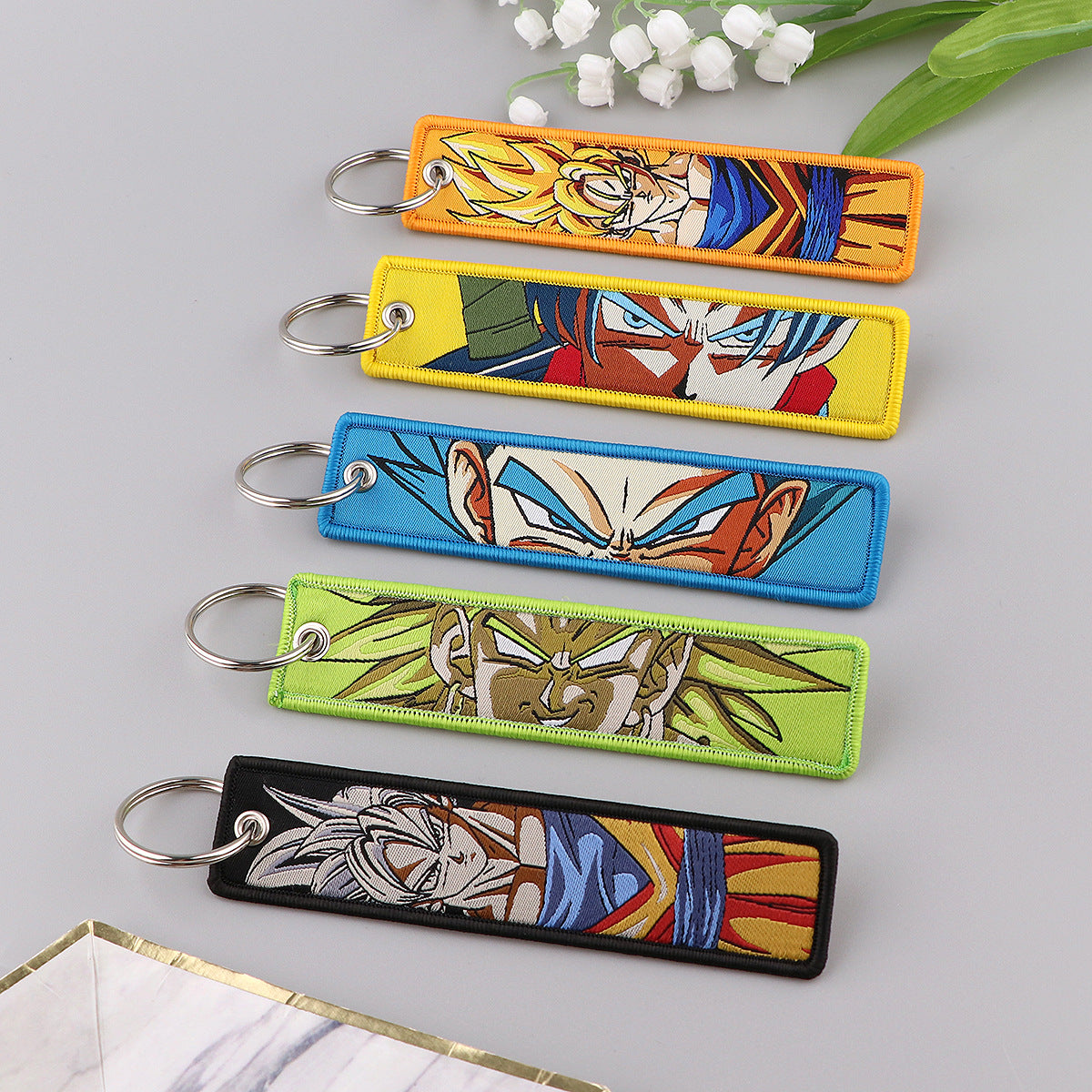 Woven Fabric Keychain | Super Warriors Collection | 23 Styles
