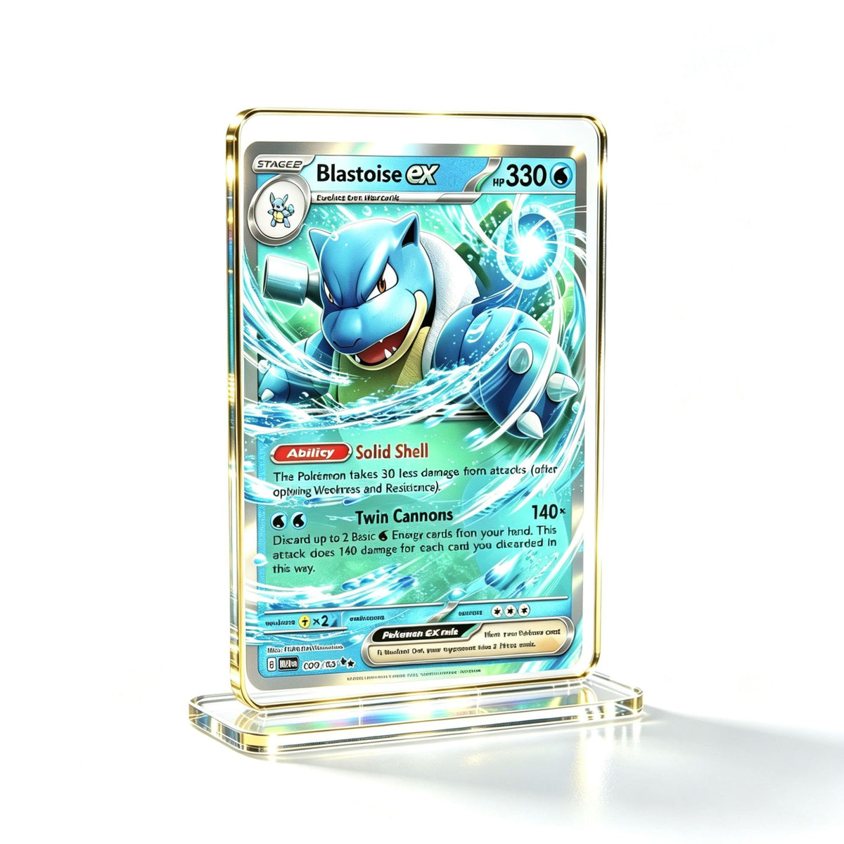 Holographic Acrylic Card Display Stand | Costume Pika Series | 31 Styles - Style 29