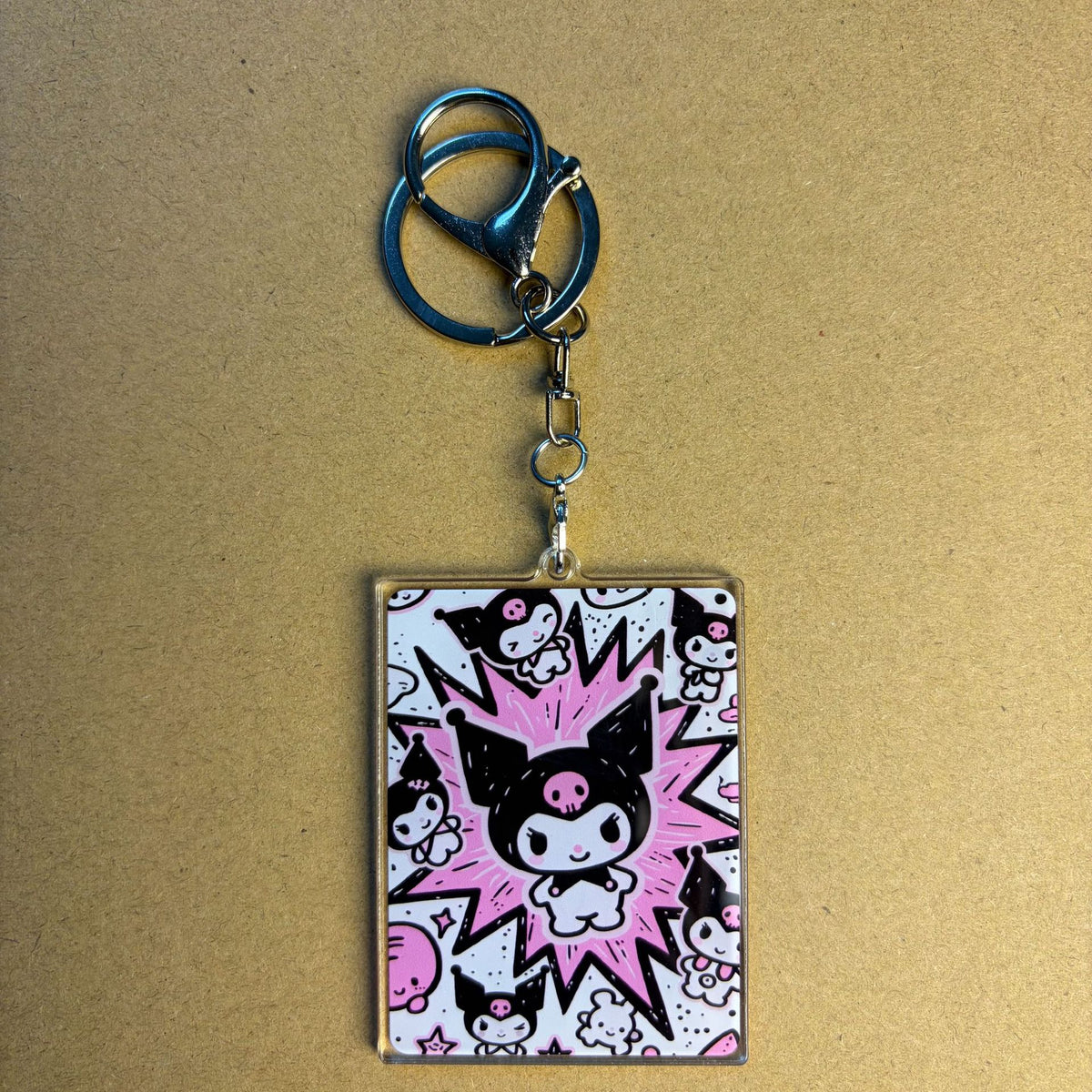 Double-Sided Acrylic Card Keychain | HD Print | 41 Styles