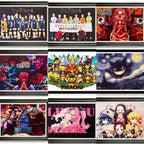 3D Paper Carving Art Print | Anime Wall Decor | 47 Designs